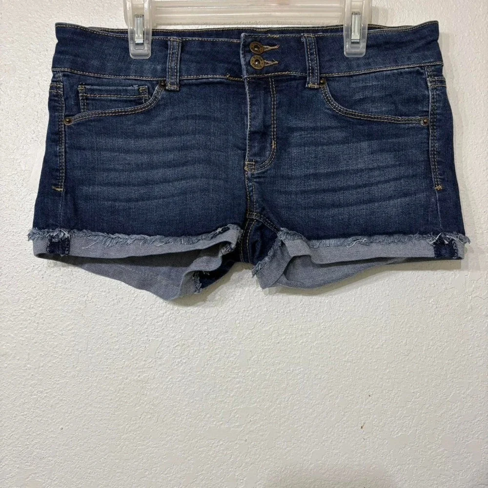 Mudd Dark wash denim shorts